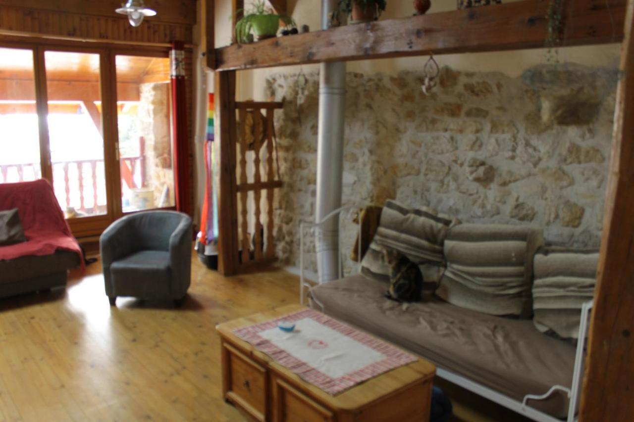Chez Louve Bleue Bed and Breakfast Hotonnes Exteriör bild