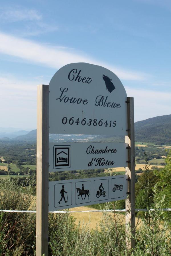 Chez Louve Bleue Bed and Breakfast Hotonnes Exteriör bild
